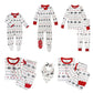Honestbaby Baby Kids Organic Cotton Holiday Family Jammies, Jumbo Fair Isle, 2-Piece Pajama Set X-Large