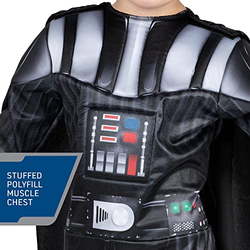 Star Wars Toddler Darth Vader Costume, Boys Halloween Costume, 3T-4T - Officially Licensed 3T/4T