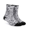 Dynamocks Social Circle Men & Women Ankle Length Socks (Large (810))