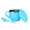 SATMPD Plastic Air Tight Baby Feeding Bowl BPA Free Stay Warm Bowl Suction NonSpill Bowl (Pack of 1pc)