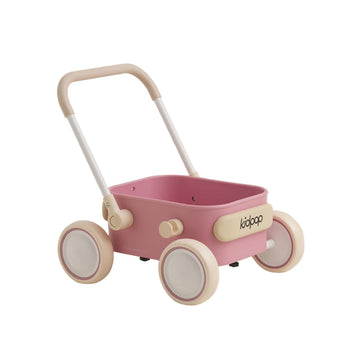 PULA Baby Push Walker with Wheels Toddler Wagon for First Learner Baby Toys 6-12 Months, 1 Year Old Birthday Gifts, Indoors and 