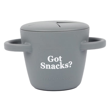 Bella Tunno Happy Snacker - Spill Proof Snack Cups for Toddlers and Babies, Snack Containers Made from Silicone BPA Free, Soft O