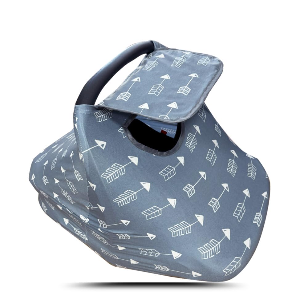 Dodo Nici Car Seat Covers For Babies, Stretchy Multi In 1 Baby Car Seat Cover, Carseat Cover Girls Boy, Breastfeeding Cover, Win