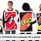 Rubie'S Child'S Mattel Games Uno Draw Four Card Costume, As Shown, One Size