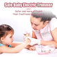 Baby Nail Trimmer Electric-12 in 1 Baby Nail Clippers Safe Baby Nail File Kit with a Nail Clipper, Scissor, Tweezers, and Nail F