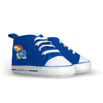 Baby Fanatic Toddler Unisex Pre-Walker Shoes - NCAA Kansas Jayhawks Officially Licensed
