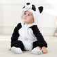 Baby Panda Costumes Unisex Toddler Outfit Halloween Dress Up Romper 30-36 Months