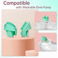 Tbuymax 6Pc Duckbill Valves Compatible With Elvie Wearable Breast Pump Replacement Parts, Silicone Duck Bill Valve Compatible Wi