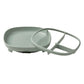 b.box 2in1 Suction Plate for Kids  Adjustable Divider, MessFree SelfFeeding & Microwave Safe  Sage Green