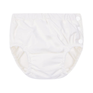 Durio Reusable Swim Diapers Washable Baby Swim Diaper Unisex Infant Toddler Swimming Diapers A White 2-3T