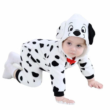 Abtshu Baby Dalmatian Dog Costumes Toddler Halloween Dress Up Outfit 6-12Months