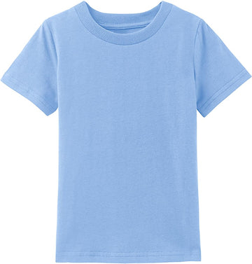 Cosland Toddler Casual Solid Color T-Shirt, Sky Blue, 4T