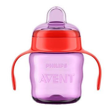 Philips Avent Classic Soft Spout Cup, 200ml (Pink/Purple)