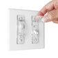 Wall Switch Guard, ILIVABLE Child Proof Light Switch Plate Covers Protects Your Lights from being Accidentally Turned On or Off 