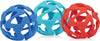 Nuby 100% Silicone Tuggy Teether Ball, 6 Months +, Colors May Vary 1 Count (Pack of 1)