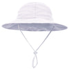 Simplikids White Baby Beach Hat Toddler Beach Hat For Girls Boys Sun Hat Toddler Uv Girls Boys Sun Hat 50+ Upf Sun Protective Wi