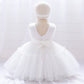 Tuiji Baby Girl Baptism Wedding Dresses Christening Dresses For Baby Girl 6 12 Months White Toddler Dresses 70