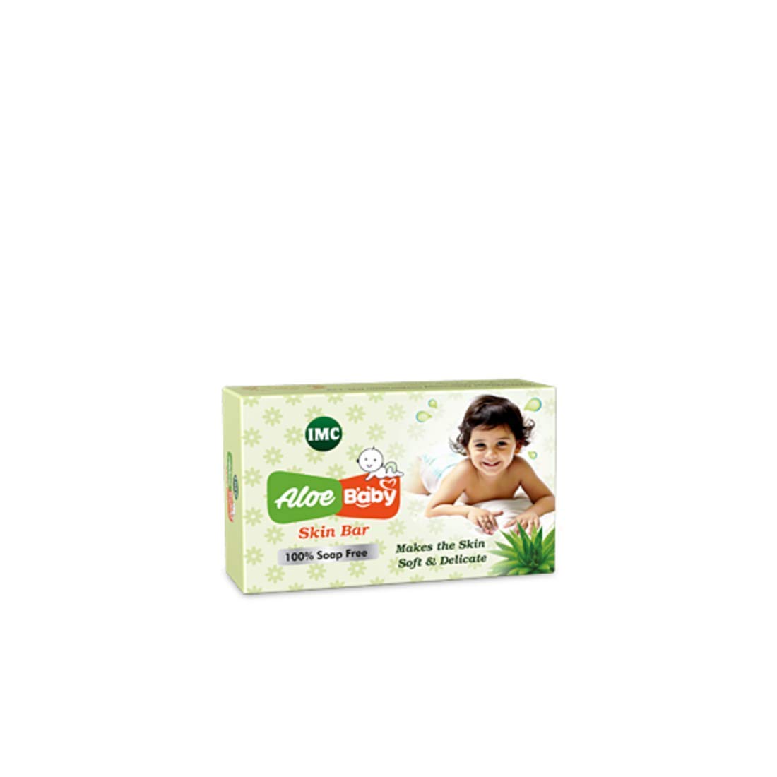 Imc Aloe Baby Skin Bar Soap Free (Pack Of 4)