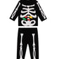 Lensous Baby Boy'S Skeleton Halloween Costume Long Sleeve Outfits Pant Sets (Skeleton, 2T)