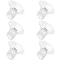 6pcs Updated Silicone Flange Insert 19mm Compatible with Momcozy/Medela/Spectra/Eufy/Lansinoh/TSRETE/Elvie/NCVI/Paruu Breast Pum