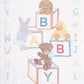 Jack Dempsey Needle Art Baby Blocks Crib Quilt Top
