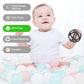 Teething Toys, TOPGOMES Baby Teether Toys, BPA Free Silicone Soft Ball Easy to Hold Teether for Babies Ages 6 Months+ (Clay+Dark