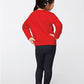 Rabbit Skins Toddler Fleece Long Sleeve Pullover Sweatshirt, Red, 7T