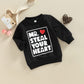 Yingisfitm Baby Girl Boy Valentines Day Outfit Toddler Crewneck Sweatshirt Long Sleeve Shirt Pullover Top Spring Clothes (Mr Ste