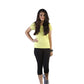 TWIN BIRDS Carbon Black Kids Capri Legging_32
