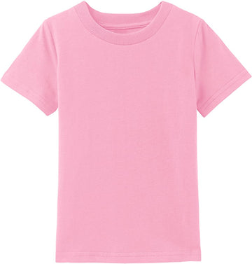 Cosland Toddler Plain Tshirts Baby Boy Shirt, Pink, 3T