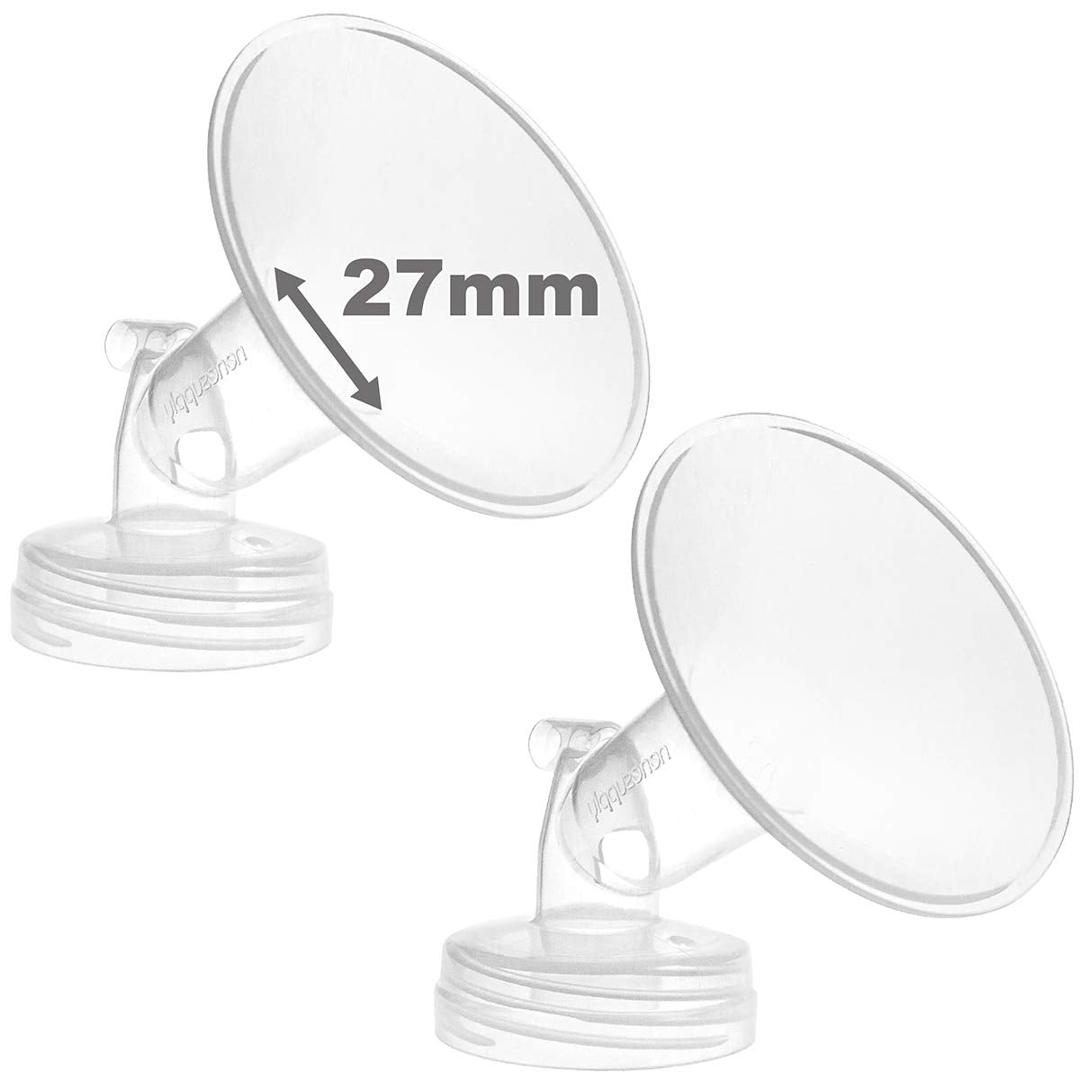 Nenesupply 2Pc 27Mm Flanges Compatible With Spectra S2 Spectra S1 9 Plus Breastpumps Replacement To Spectra Pump Parts And Spect