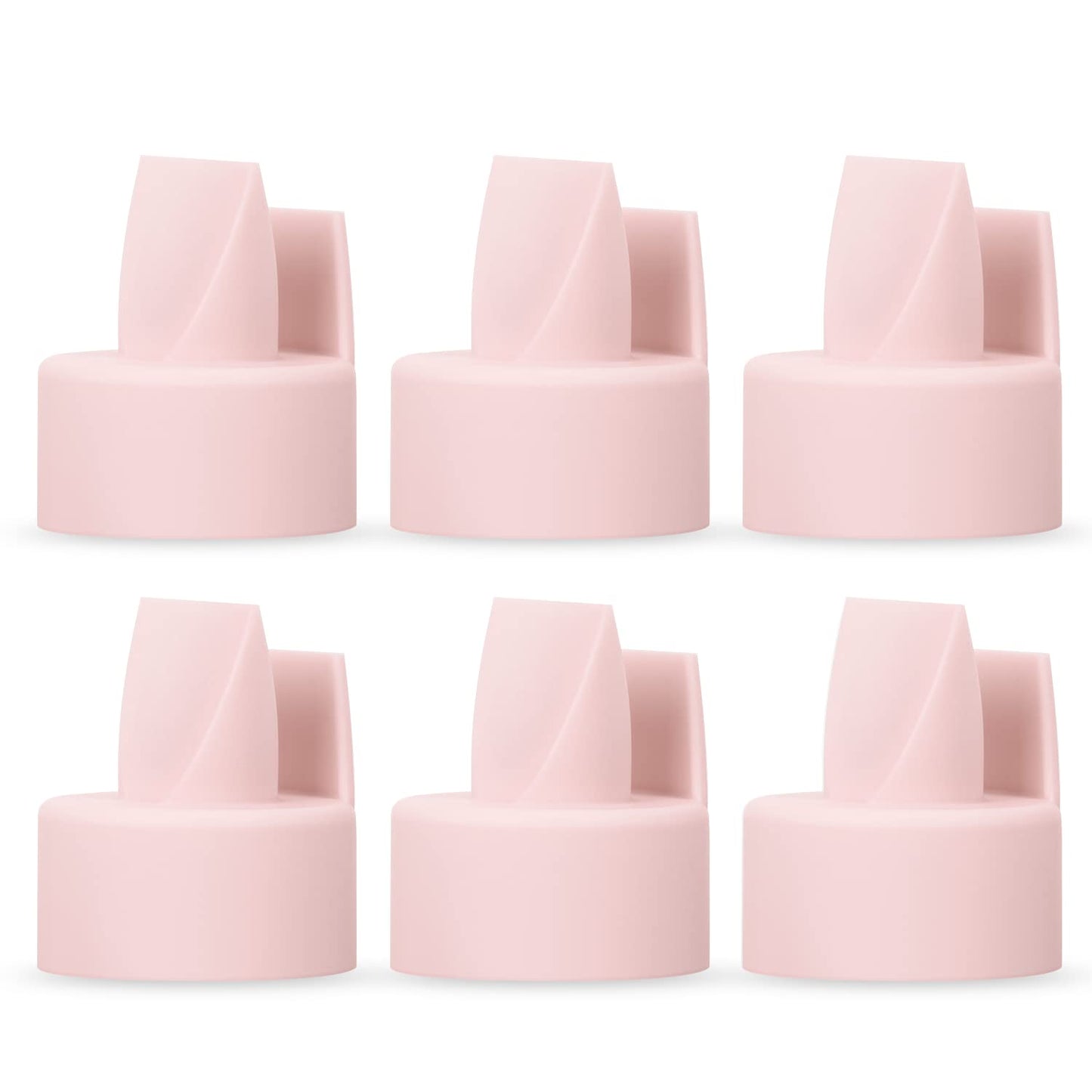 [6-Count] Papablic Duckbill Valves, Replacement Milk Valves Compatible with Spectra S1 S2 and Medela Breast Pumps Accessories, B