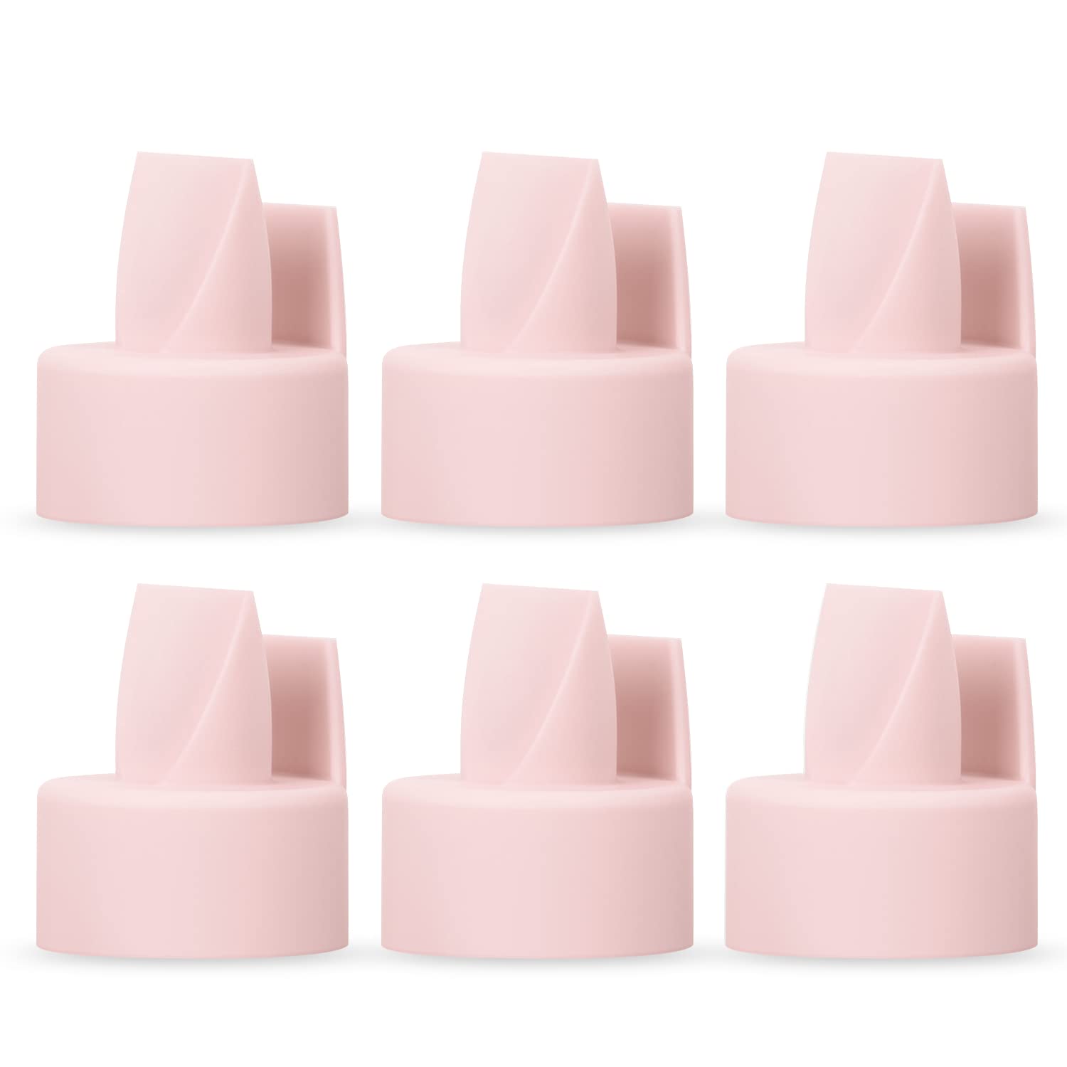 [6-Count] Papablic Duckbill Valves, Replacement Milk Valves Compatible with Spectra S1 S2 and Medela Breast Pumps Accessories, B