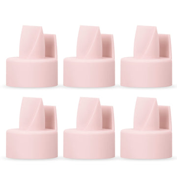 [6-Count] Papablic Duckbill Valves, Replacement Milk Valves Compatible with Spectra S1 S2 and Medela Breast Pumps Accessories, B