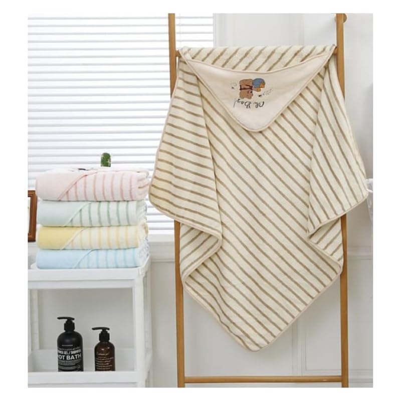 TEDDYIFY Hooded Baby Towels for Newborn, Infants and Toddlers for Girls, Boys  Soft,100% Cotton Baby Bath Towel with Hood for B