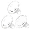 Maymom MyFit Flanges Classic/Conical Shape Goldie Pack 15 16 17 mm Compatible with Medela Breast Pumps and Maymom Wide Base and 