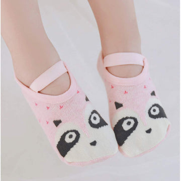 Yenzat Baby Toddler Anti Slip Non Skid Socks With Grip For Infant Girls Slippers 6-12 Months 6 Pairs