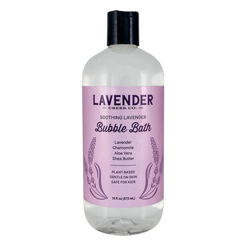 All Natural Bubble Bath And Wash - Mild Gentle Soap Liquid W Lavender, Chamomile, Shea Butter | Lightly Scented For Baby, Toddle