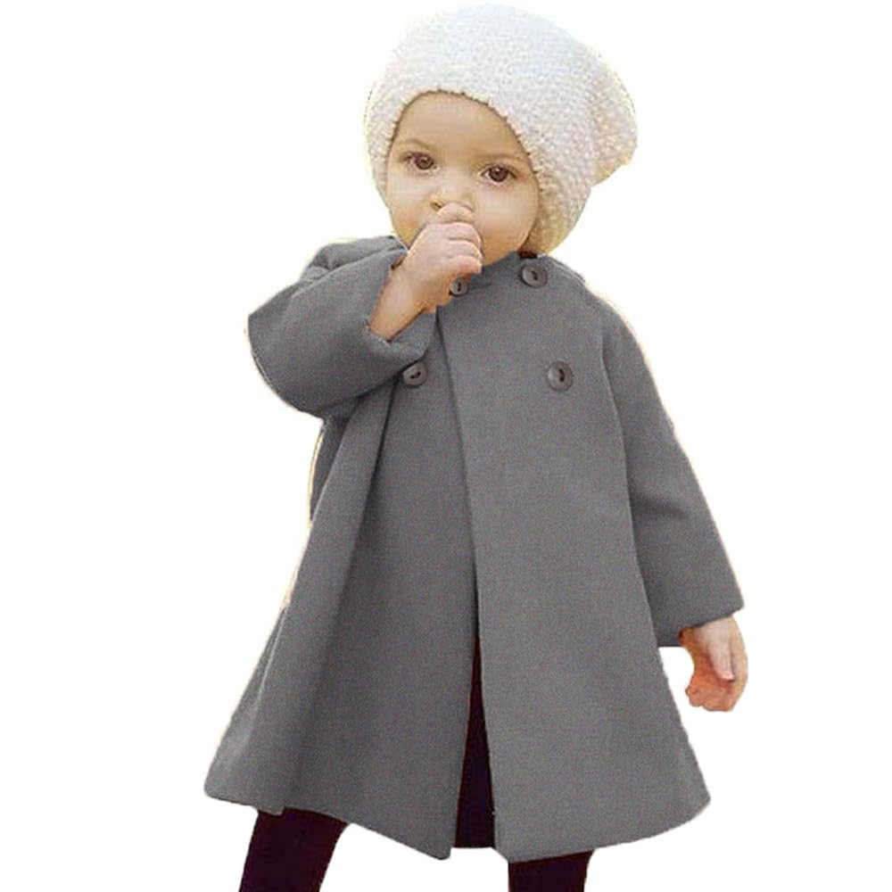 Jeelligular Toddler Baby Girl Coats Kids Cloak Button Warm Thick Jacket Clothes WBBAPB0CBK1MZCL