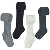 4 Pack Baby Toddler Girls Cable Knit Tights Cotton Solid Classic Leggings Stocking Pants Pantyhose