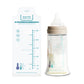 Mother-K Disposable Baby Bottle Liner, Must-Have Baby Travel Essentials, Bpa Free (8Oz, 100Pcs)