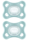 Mam Comfort Pacifiers, Newborn Pacifiers (2 Pack) Mam Pacifiers 3-12 Months, Best Pacifier For Breastfed Babies, Unisex Silicone