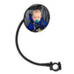 Ampper Acrylic Stroller Mirror, Flexible Framed Convex Stroller Mirror to See Baby on Stroller Walks for Safety and Security Rea
