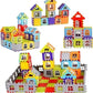 Blocks House Learning and Educational Puzzle Toys for Kids Play Fun Stylish Durable Everydayskill Building, Creative Play