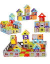 Blocks House Learning and Educational Puzzle Toys for Kids Play Fun Stylish Durable Everydayskill Building, Creative Play