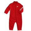 Nike Babys Tricot Taping Long Sleeve Coverall (University Red(56F711-U10)/White, 3 Months)