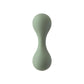 mushie Silicone Baby Shaker Rattle Toy | Ages 3+ Months (Dried Thyme)