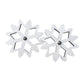 ATORSE Busy Board Material Puzzles Teaching Aids DIY Accessories for Kindergarten White