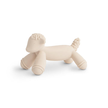 mushie Silicone Baby Teether Toy | Lamb Figurine Teether