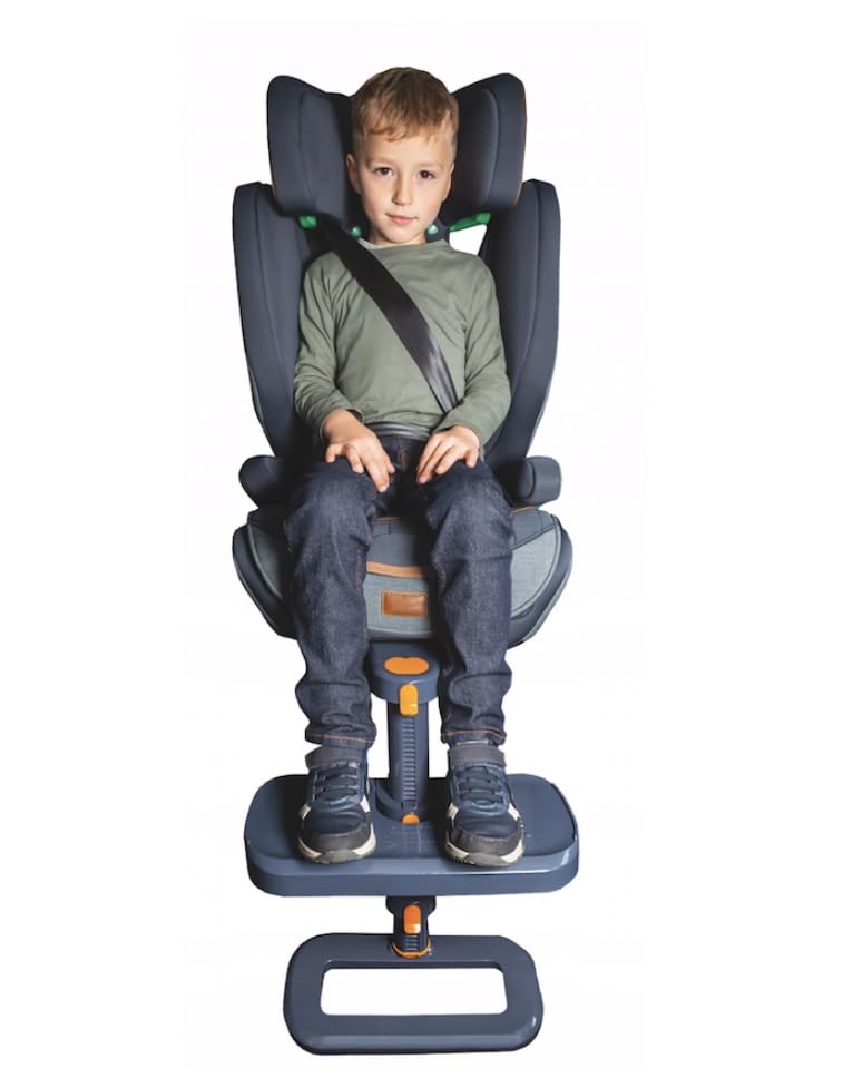 Kneeguard Kids Car Foot Rest for Children and Babies. Footrest is Compatible with Toddler Booster Seats for Easy, Safe Great Tra